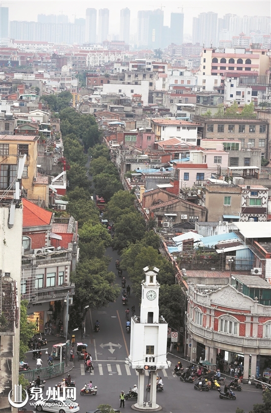 泉州市区东街金池路至崇福路段半年多交通管制，城市改造必经之路全面启动