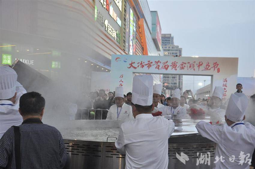 大冶市首届甲鱼节，五千斤甲鱼共襄盛宴，一锅汤汇聚美食传奇